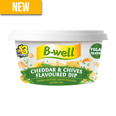 B-well Cheddar & Chives Flavoured Dip 125g